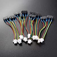 Siwetg - 10 piezas de calentador de agua de gas micro interruptor de cables pequeños con control de encendido y apagado…